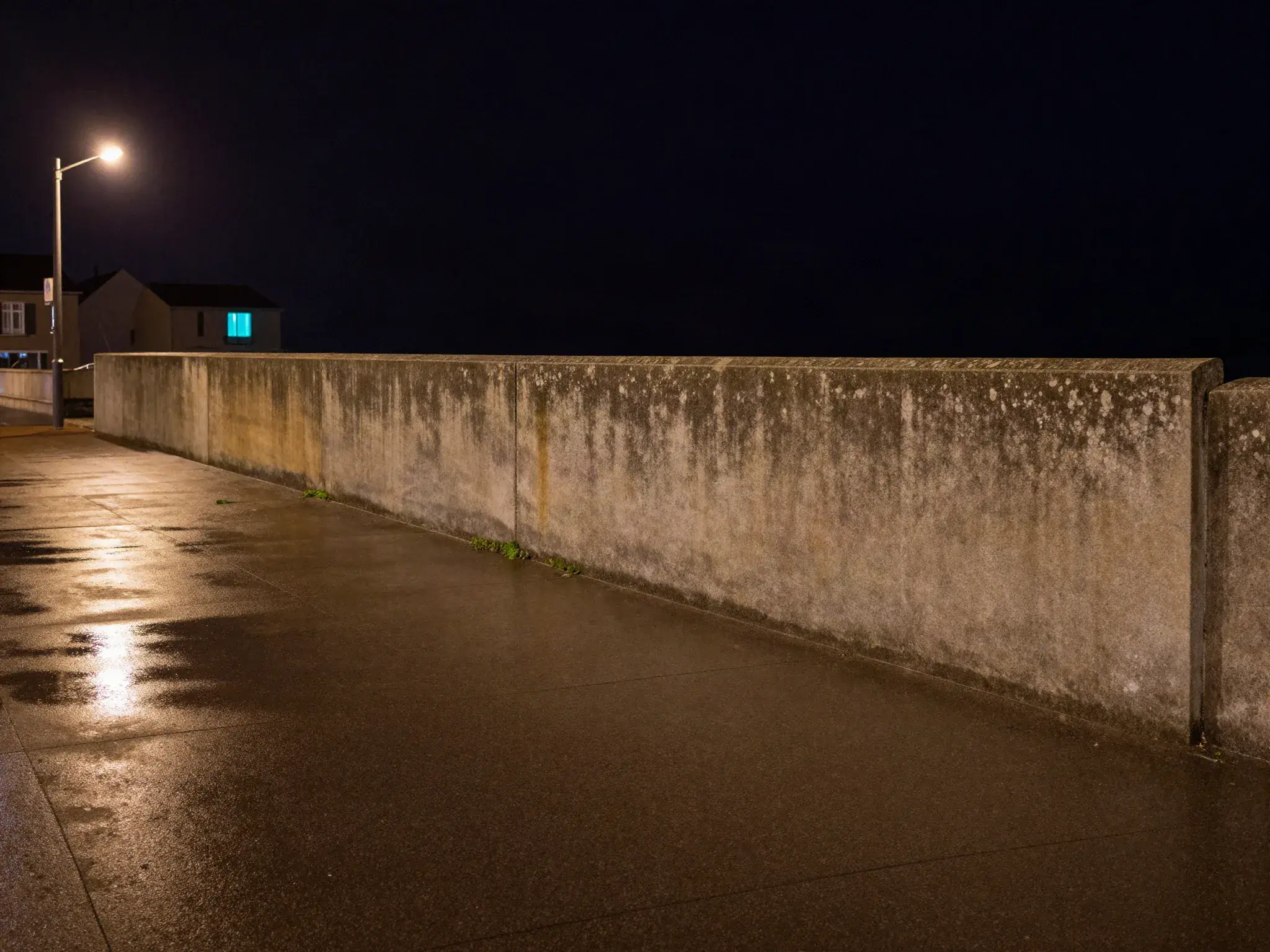 Le Bassin d'Arcachon, la nuit.